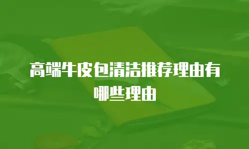 高端牛皮包清洁推荐理由有哪些理由