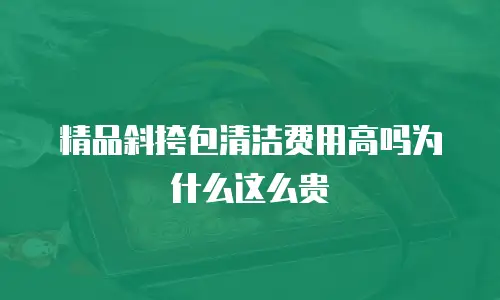 精品斜挎包清洁费用高吗为什么这么贵