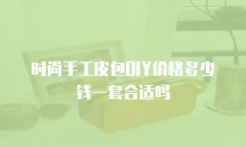 时尚手工皮包DIY价格多少钱一套合适吗