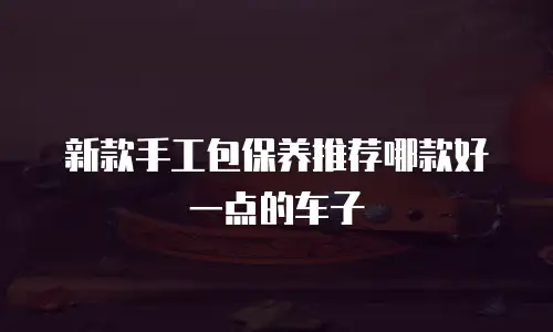 新款手工包保养推荐哪款好一点的车子