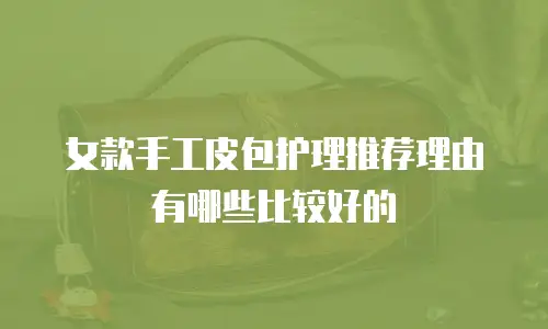 女款手工皮包护理推荐理由有哪些比较好的