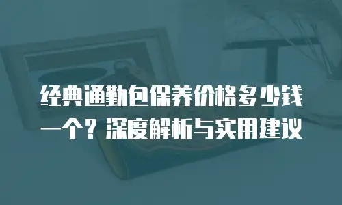经典通勤包保养价格多少钱一个？深度解析与实用建议