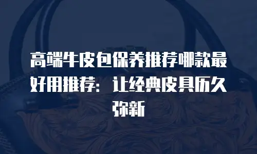高端牛皮包保养推荐哪款最好用推荐：让经典皮具历久弥新