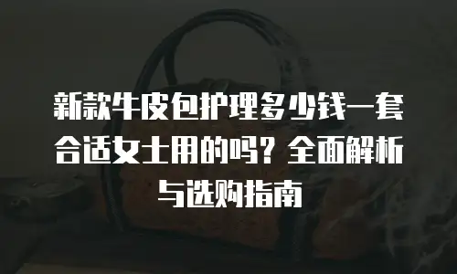 新款牛皮包护理多少钱一套合适女士用的吗？全面解析与选购指南