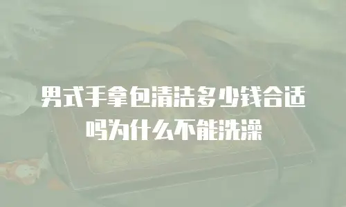 男式手拿包清洁多少钱合适吗为什么不能洗澡