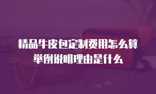 精品牛皮包定制费用怎么算举例说明理由是什么
