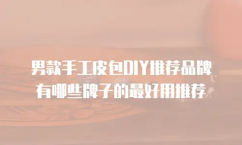 男款手工皮包DIY推荐品牌有哪些牌子的最好用推荐