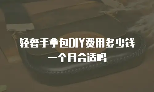 轻奢手拿包DIY费用多少钱一个月合适吗