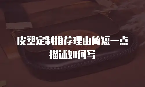 皮塑定制推荐理由简短一点描述如何写