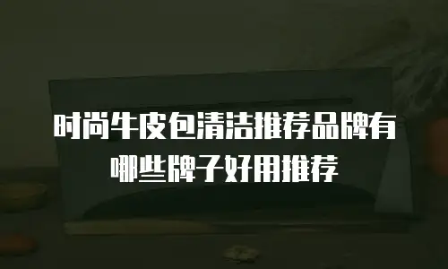 时尚牛皮包清洁推荐品牌有哪些牌子好用推荐