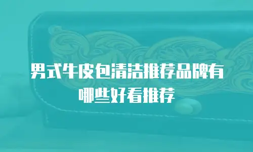 男式牛皮包清洁推荐品牌有哪些好看推荐