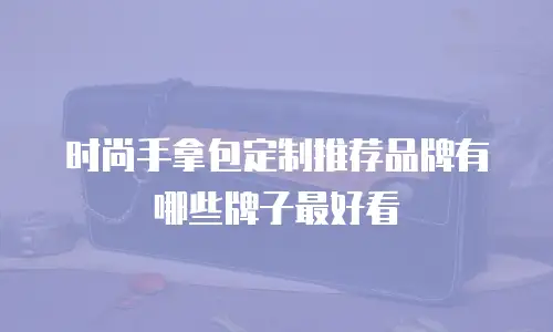 时尚手拿包定制推荐品牌有哪些牌子最好看