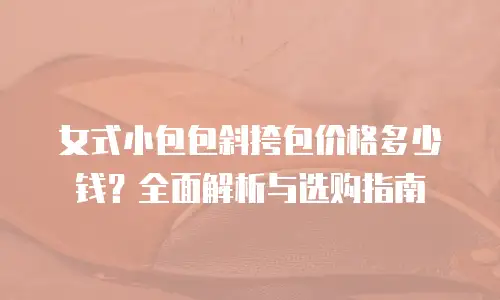 女式小包包斜挎包价格多少钱？全面解析与选购指南