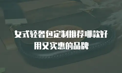 女式轻奢包定制推荐哪款好用又实惠的品牌