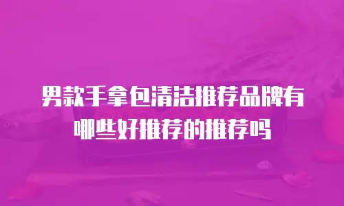 男款手拿包清洁推荐品牌有哪些好推荐的推荐吗