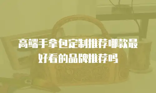 高端手拿包定制推荐哪款最好看的品牌推荐吗