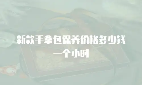 新款手拿包保养价格多少钱一个小时