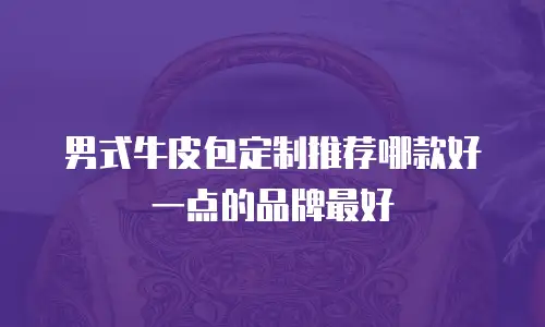 男式牛皮包定制推荐哪款好一点的品牌最好