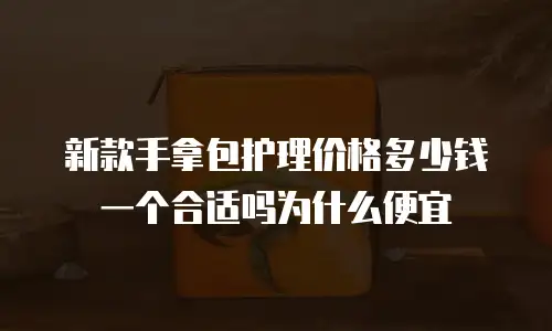 新款手拿包护理价格多少钱一个合适吗为什么便宜