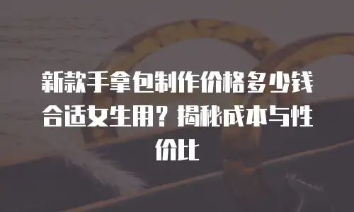 新款手拿包制作价格多少钱合适女生用？揭秘成本与性价比