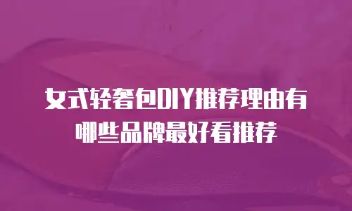 女式轻奢包DIY推荐理由有哪些品牌最好看推荐