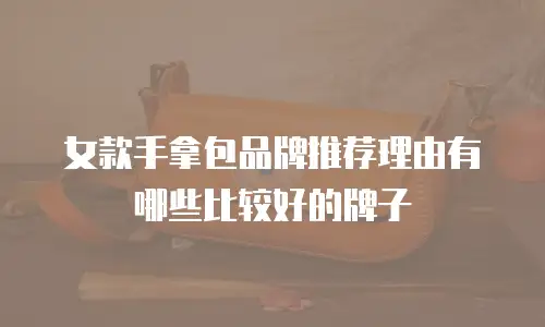 女款手拿包品牌推荐理由有哪些比较好的牌子