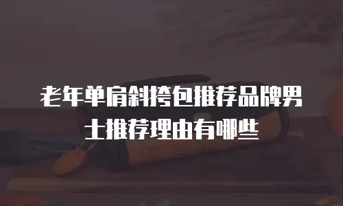 老年单肩斜挎包推荐品牌男士推荐理由有哪些