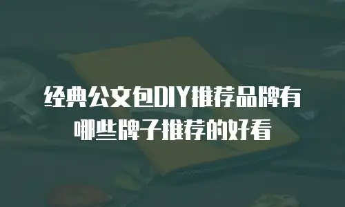 经典公文包DIY推荐品牌有哪些牌子推荐的好看