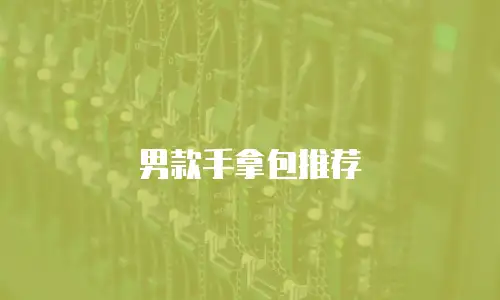 男款手拿包推荐