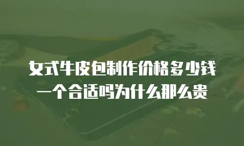 女式牛皮包制作价格多少钱一个合适吗为什么那么贵