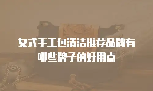 女式手工包清洁推荐品牌有哪些牌子的好用点