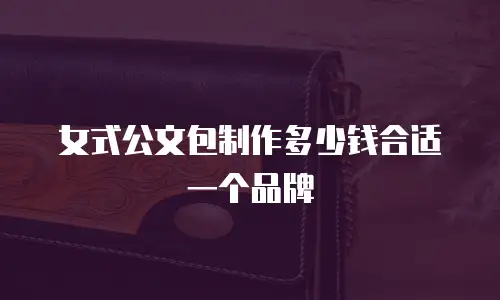 女式公文包制作多少钱合适一个品牌