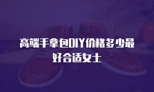 高端手拿包DIY价格多少最好合适女士