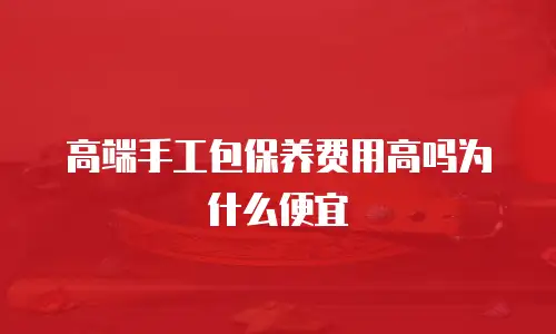 高端手工包保养费用高吗为什么便宜