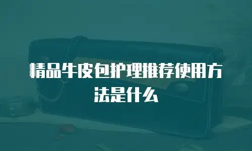 精品牛皮包护理推荐使用方法是什么