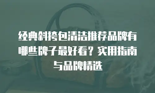 经典斜挎包清洁推荐品牌有哪些牌子最好看？实用指南与品牌精选