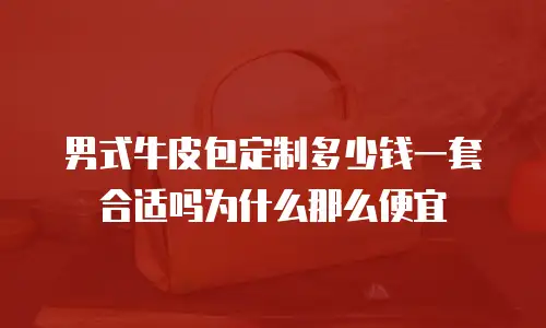 男式牛皮包定制多少钱一套合适吗为什么那么便宜