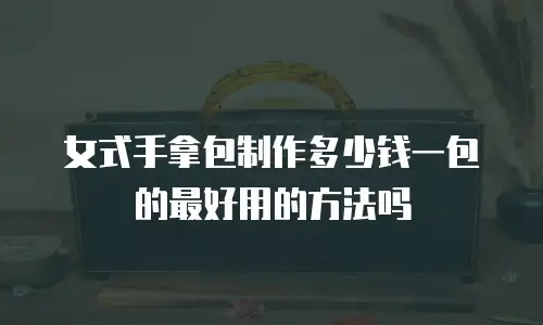 女式手拿包制作多少钱一包的最好用的方法吗