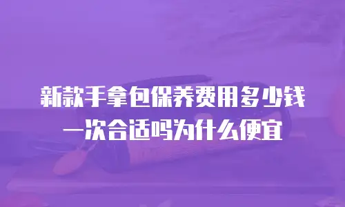 新款手拿包保养费用多少钱一次合适吗为什么便宜