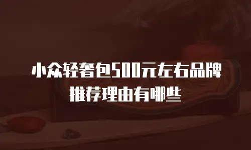 小众轻奢包500元左右品牌推荐理由有哪些