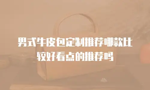 男式牛皮包定制推荐哪款比较好看点的推荐吗