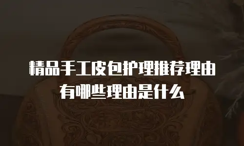 精品手工皮包护理推荐理由有哪些理由是什么