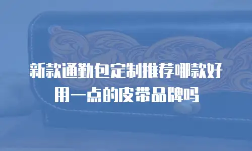 新款通勤包定制推荐哪款好用一点的皮带品牌吗