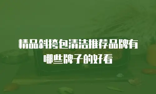 精品斜挎包清洁推荐品牌有哪些牌子的好看