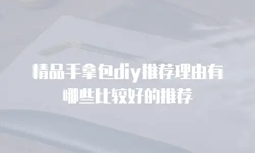 精品手拿包diy推荐理由有哪些比较好的推荐