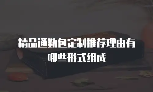 精品通勤包定制推荐理由有哪些形式组成