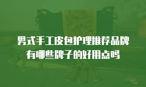 男式手工皮包护理推荐品牌有哪些牌子的好用点吗