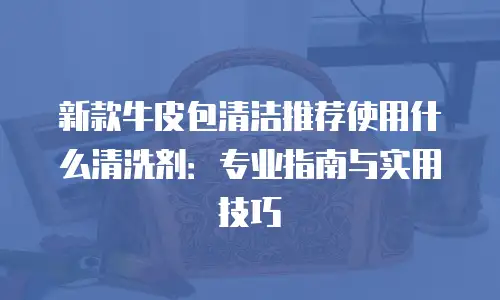 新款牛皮包清洁推荐使用什么清洗剂：专业指南与实用技巧