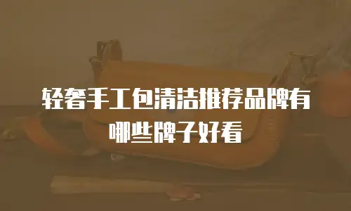 轻奢手工包清洁推荐品牌有哪些牌子好看