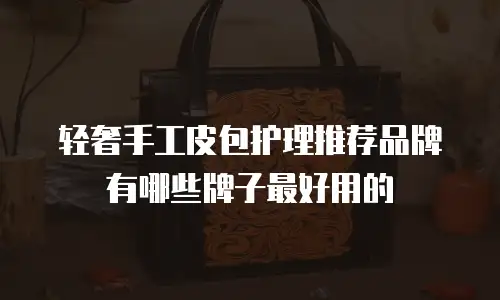 轻奢手工皮包护理推荐品牌有哪些牌子最好用的